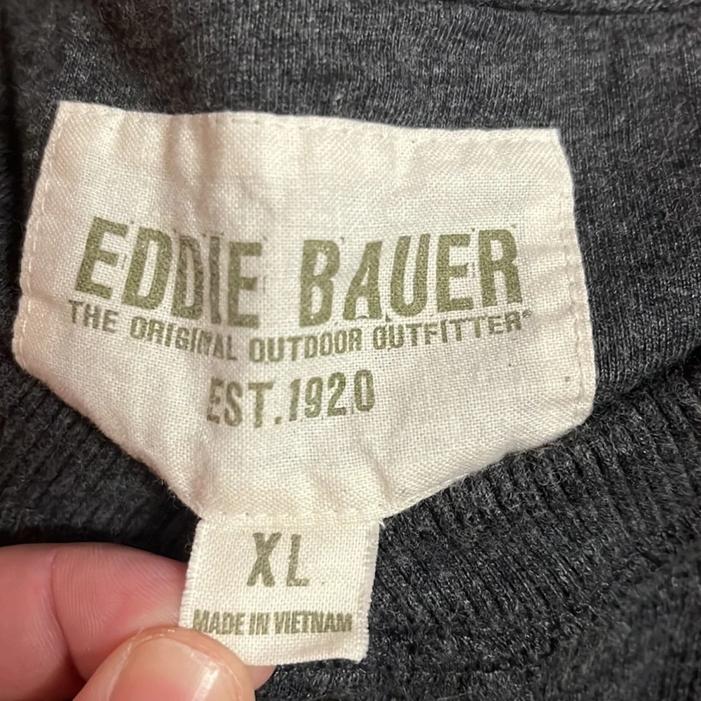Eddie Bauer Waffle Knit Shirt - Picture 2 of 3